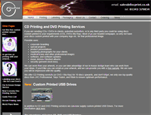 Tablet Screenshot of discprint.co.uk